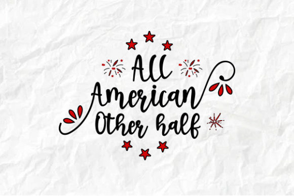 4th of July T Shirt All American Other H