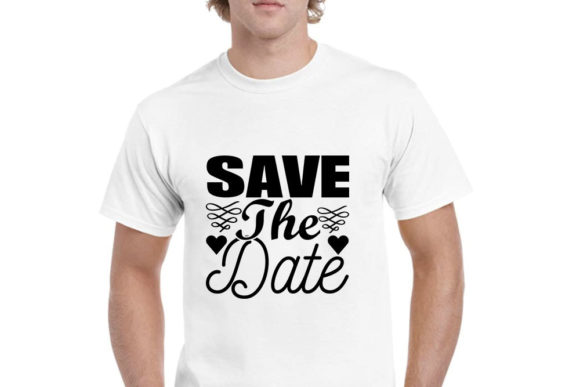 Crafts SVG: SAVE THE DATE Graphics & T-Shirt Designs