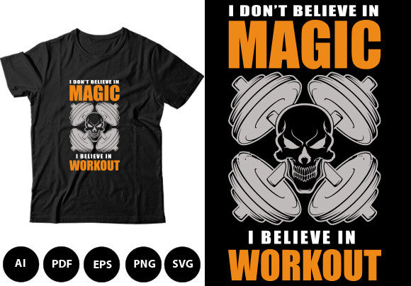 Gym, Bodybuilding & Fitness SVG Graphics for T-Shirt Designs