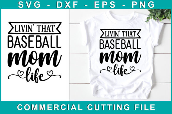 Livin That Baseball Mom Life T-shirt Review