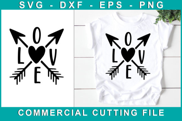 Love T-shirt Design: Graphics for Crafts & Branding