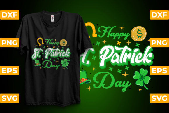 St Patrick Day Poster SVG Crafts Design: Graphics & T-Shirt Designs
