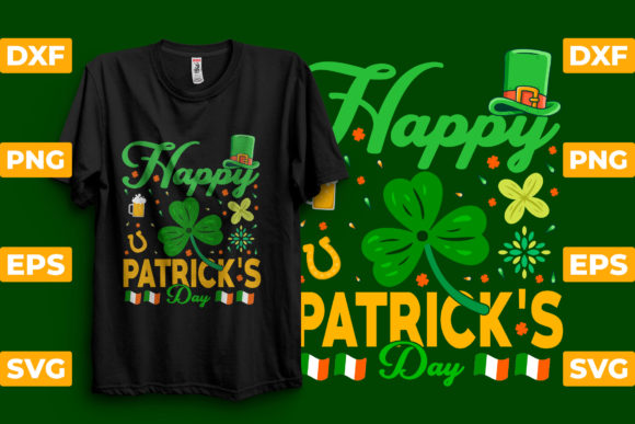 St Patrick Day Poster SVG Crafts: Graphics & T-Shirt Designs