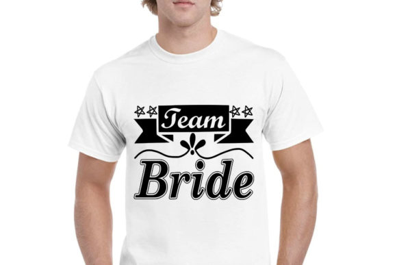 TEAM BRIDE Crafts SVG Design for T-Shirt & Graphics